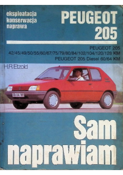 Sam naprawiam Peugeot 205
