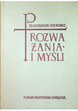 Fedorowicz Rozważania i myśli