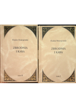 Zbrodnia i kara Tom I i II