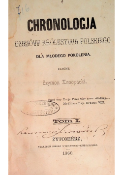 Chronologja dziejów królestwa polskiego Dla młodego pokolenia Tom I , 1860 r.