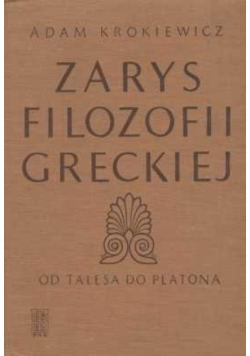 Zarys filozofii greckiej