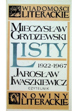 Listy 1922 - 1967